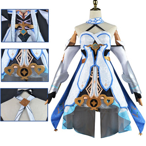 Genshin Impact Traveler Lumine Cosplay Costumes