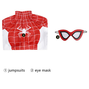 Spider-Man Earth-18119 Mary Jane Watson Jumpsuit Cosplay Costumes