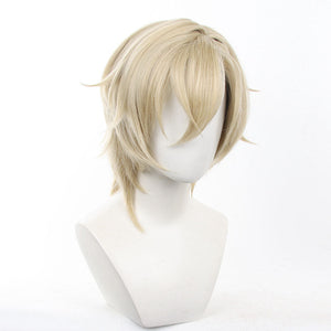 Honkai: Star Rail Aventurine Gold Cosplay Wigs