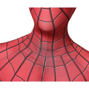 Spider-Man: Far From Home Peter Parker Spiderman Jumpsuit Cosplay Costume With Soles