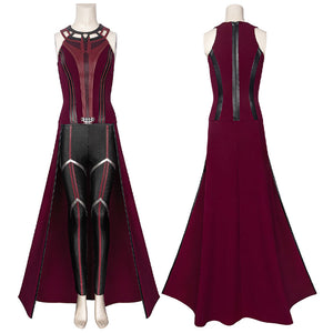 Wanda Vision Scarlet Witch Wanda Cosplay Costume