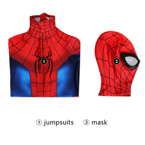 Marvel's Spider Man : Brand New Day Peter Parker Kids Jumpsuit Cosplay Costumes