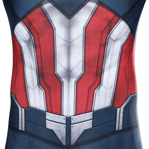 Marvel Captain America 4 Sam Wilson Captain America Jumpsuit Cosplay Costumes