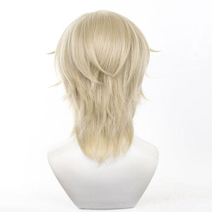 Honkai: Star Rail Aventurine Gold Cosplay Wigs