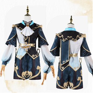 Genshin Impact Xingqiu Fullset Cosplay Costumes