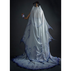 Tim Burton's Corpse Bride Emily Wedding Dress Cosplay Costumes