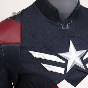 Marvel Captain America: Brave New World Sam Wilson Captain America Cosplay Costume