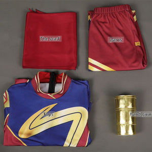 The Marvels Kamala Khan Ms. Marvel Outfit Cosplay Costumes