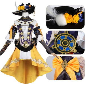 Genshin Impact Navia Cosplay Costumes