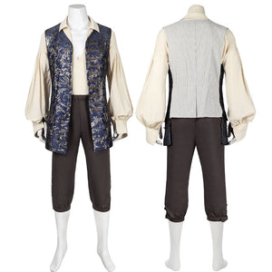 Pirates of the Caribbean Jack Sparrow Jackie Cosplay Costumes