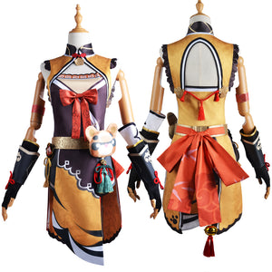 Genshin Impact Xiangling Cosplay Costumes