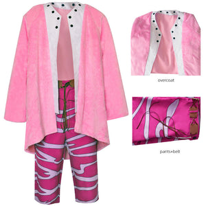 One Piece Donquixote Doflamingo Cosplay Costumes