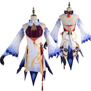 Genshin Impact Ganyu Cosplay Costumes