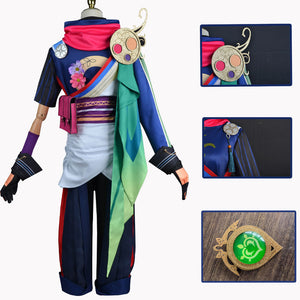 Genshin Impact Tighnari Verdant Strider Cosplay Costumes