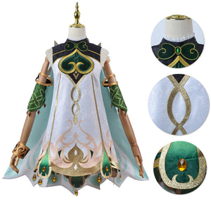 Genshin Impact Lesser Lord Kusanali Nahida Cosplay Costumes