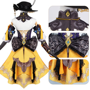 Genshin Impact Navia Cosplay Costumes