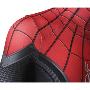 Spider-Man: Far From Home Peter Parker Spiderman Jumpsuit Cosplay Costume With Soles