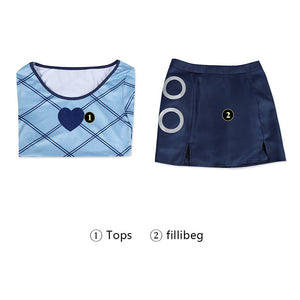 One Piece Live Action Season 2 Nami Blue Cosplay Costumes