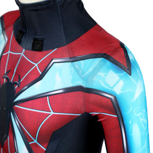 Marvel's Spider Man 2 Miles Morales EVOLVED SUIT Kids Jumpsuit Cosplay Costumes