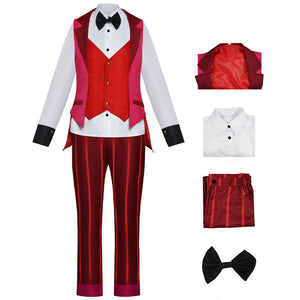 Hazbin Hotel Elizabeth Goetia Red Cosplay Costumes