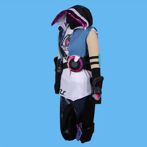 LOL Chromacrash Ekko Cosplay Costume