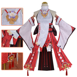 Genshin Impact Yae Miko Cosplay Costumes