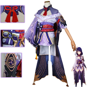 Genshin Impact Raiden Shogun Cosplay Costume