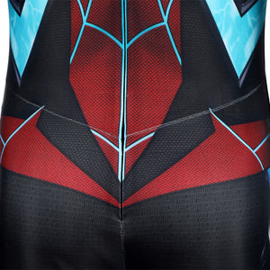 Marvel's Spider Man 2 Miles Morales EVOLVED SUIT Kids Jumpsuit Cosplay Costumes