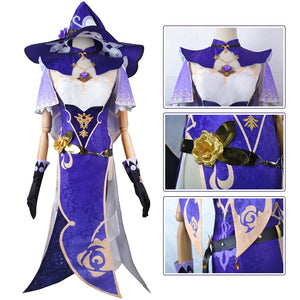 Genshin Impact Lisa Cosplay Costumes