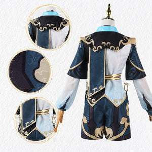 Genshin Impact Xingqiu Fullset Cosplay Costumes