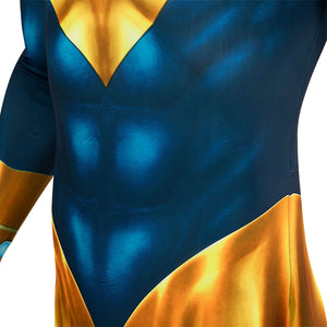 Booster Gold Michael Carter Jumpsuit Cosplay Costumes