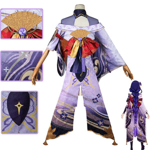 Genshin Impact Raiden Shogun Cosplay Costume