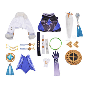 Genshin Impact Yelan  Cosplay Costumes