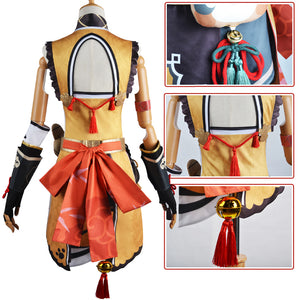 Genshin Impact Xiangling Cosplay Costumes