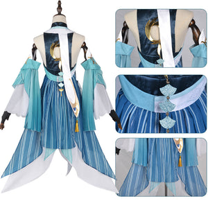 Genshin Impact Young Madame Ping Cosplay Costumes