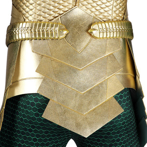 Aquaman 2 Arthur Curry Gold Cosplay Costumes