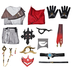 Genshin Impact Childe Tartaglia Cosplay Costumes