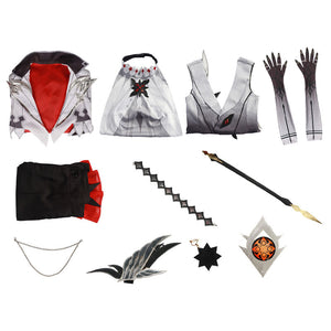 Genshin Impact Arlecchino The Knave Cosplay Costumes