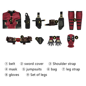 Deadpool 3 Wade Wilson Women's Cosplay Costume