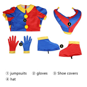 The Amazing Digital Circus Pomni Kid Cosplay Costumes