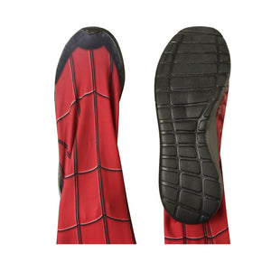 Spider-Man: Far From Home Peter Parker Spiderman Jumpsuit Cosplay Costume With Soles