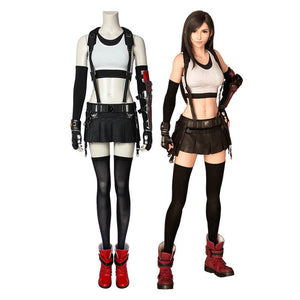 Final Fantasy VII Remake FF7 Tifa Lockhart Cosplay Costume