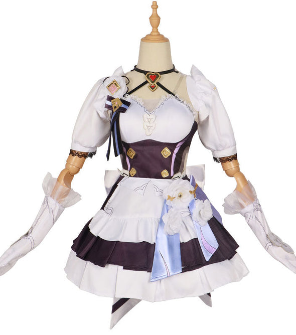 Honkai Impact 3rd Elysia Maid Cosplay Costumes