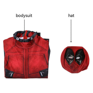 Deadpool 3 Wade Wilson Jumpsuit Cosplay Costumes With Mask