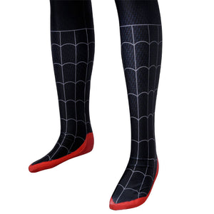 Spider-Man: Into the Spider-Verse Miles Morales Jumpsuit Cosplay Costumes