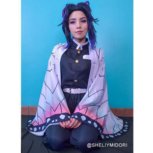 Demon Slayer Kimetsu no Yaiba Shinobu Kocho Cosplay Costume