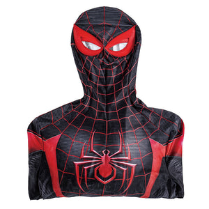 Marvel Spider-Man 2 PS5 Miles Morales Jumpsuit Cosplay Costumes 