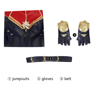 The Marvels Captain Marvel Carol Danvers Cosplay Costumes