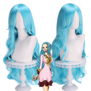 Anime One Piece Nefeltari D Vivi Cosplay Wigs