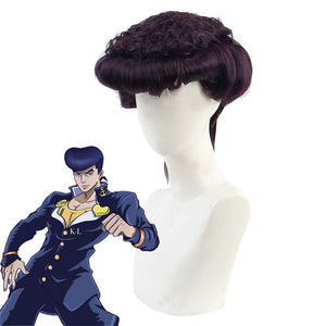 JoJo's Bizarre Adventure: Vento Aureo Golden Wind Josuke Higashikata Halloween Cosplay Wigs